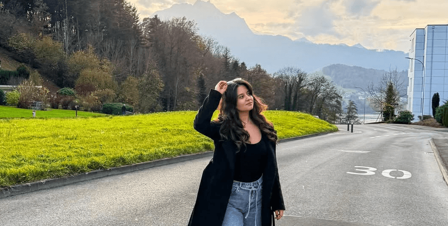 Украинка в Швейцарии