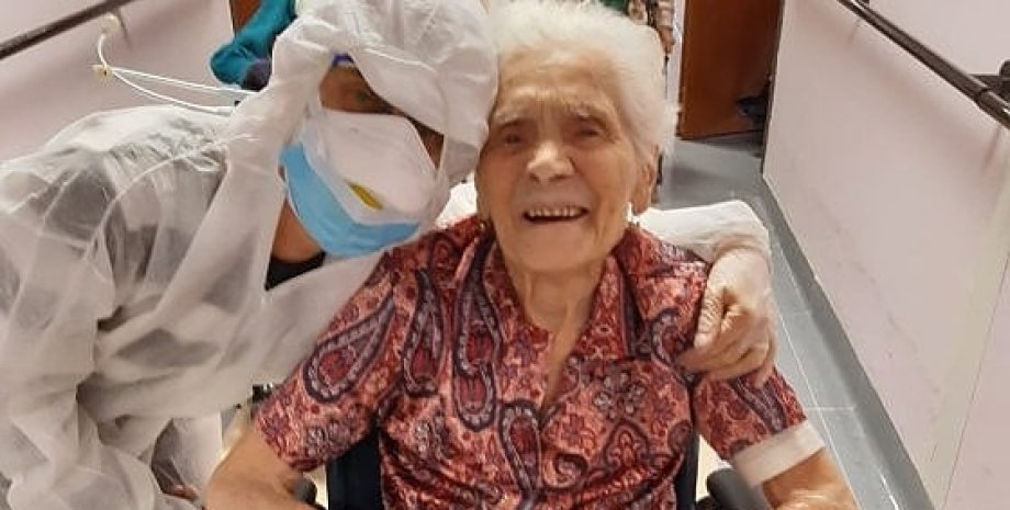 103-летняя Ада Зануссо. Фото: torino.repubblica.it