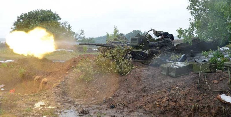 Бой в Донбассе / пресс-служба Минобороны Украины