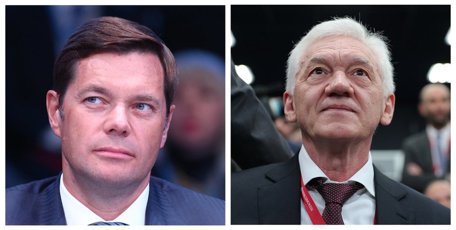 Олексій Мордашов та Геннадій Тимченко