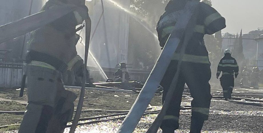 Сочі, пожежа, пожежники