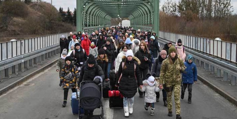 беженцы из Украины