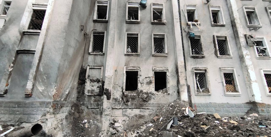 Покровск, Донбасс, Донецкая область, последствия атаки, последствия атаки