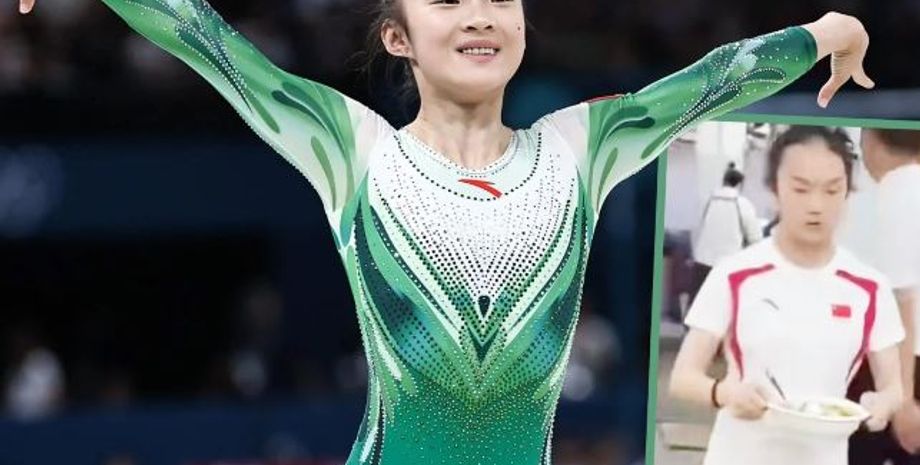 Олимпийская чемпионка Чжоу Якинь, спортсменка вернулась из Парижа в Китай и работает в ресторане