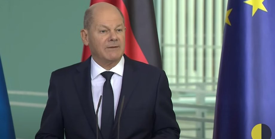 Федеральный канцлер Германии Олаф Шольц, Шольц Германия, Шольц и Путин, Шольц о войне, Шольц о соглашении по безопасности, Шольц соглашение о гарантиях