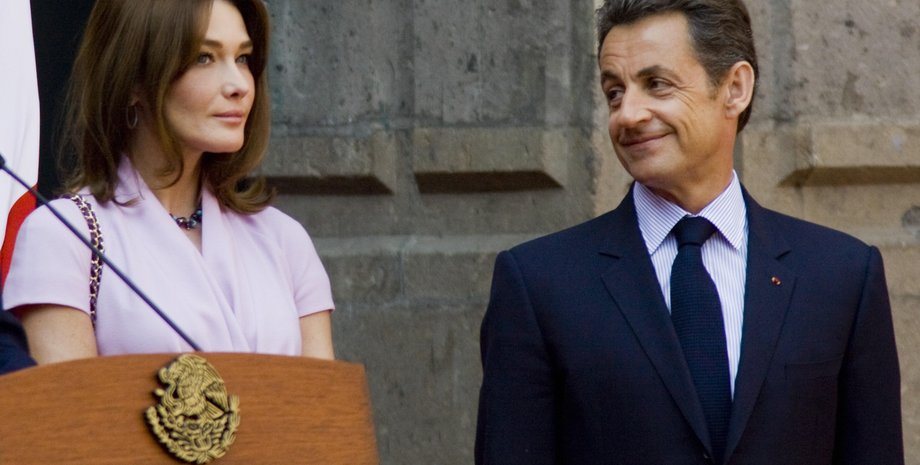 Карла Бруни и Николя Саркози, бывший президент Франции, первая леди франции, годовщина знакомства, жена николя саркози