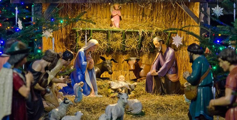 шопка вертеп Різдво