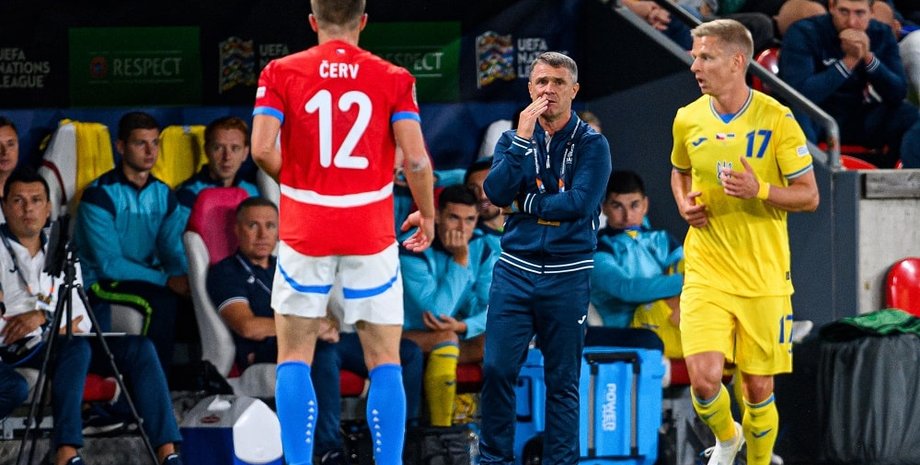 Сергій Ребров та Олександр Зінченко