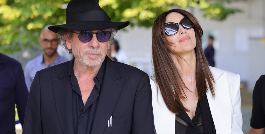 Тим Бертон и Моника Беллуччи, венецианский кинофестиваль, фестиваль в венеции, битлджюс, фильмы тима бертона