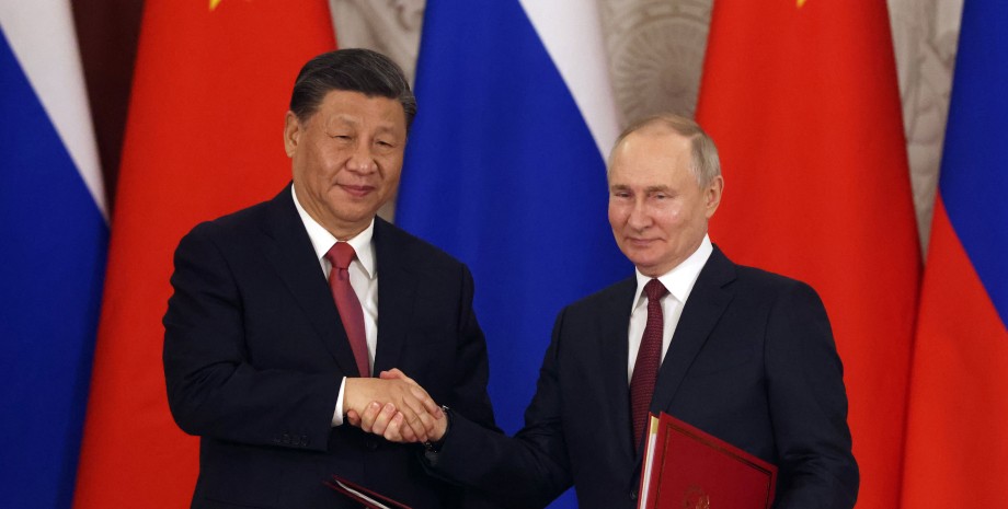 Сі Цзіньпін та Путін, Китай і США, Китай і РФ, Китай і війна в Україні, Китай допомога РФ, США відповідь Китаю