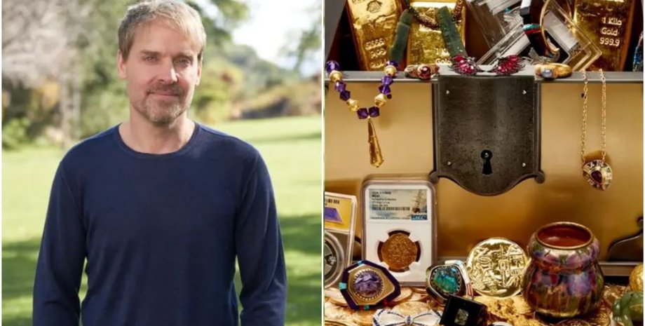 Джон Коллінз-Блек з Каліфорнії заховав в США ящики з унікальними скарбами, як знайти цінні речі