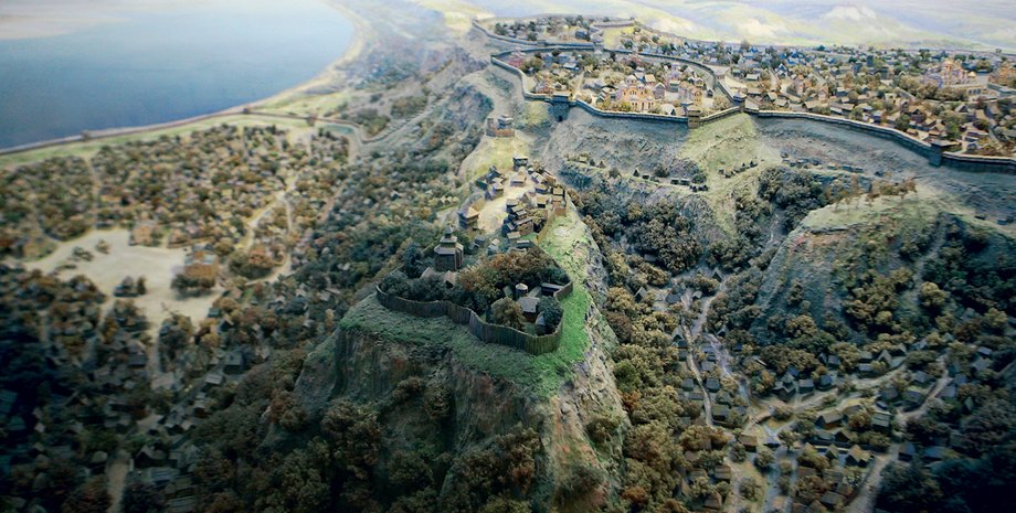 Панорама древнего Киева