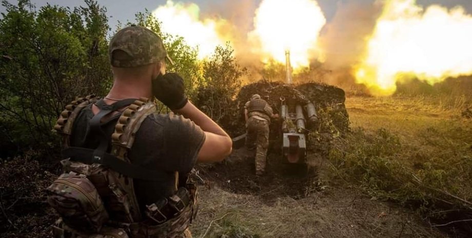 Артиллерия война ВСУ вооружение пушки вторжение Донбасс