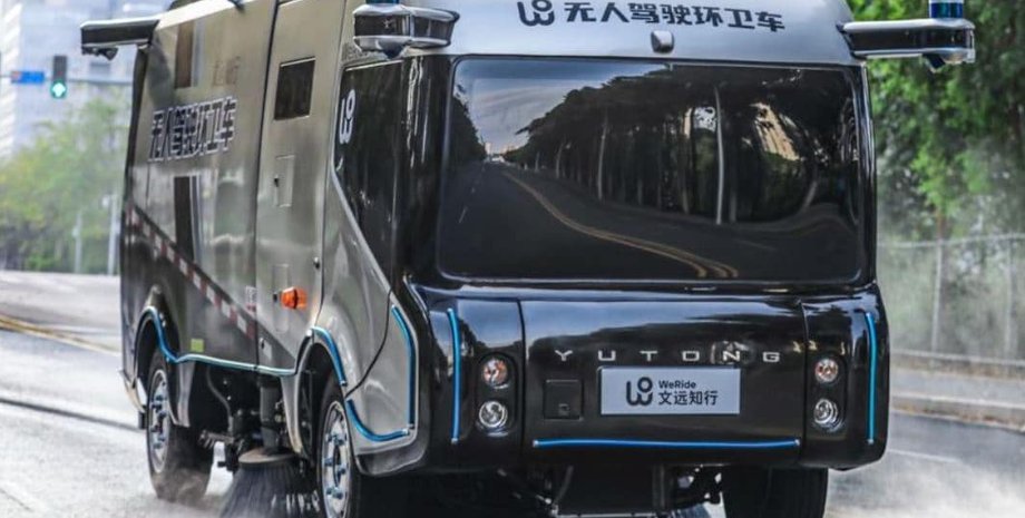 Беспилотник Robosweeper, беспилотные авто, беспилотный автомобиль, автопилот 4-го уровня, беспилотный грузовик