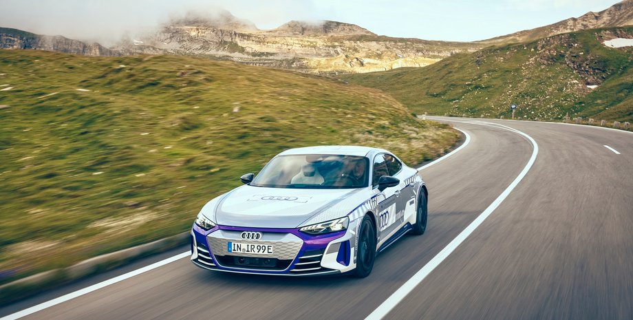 Audi, Audi RS e-tron GT, Audi RS e-tron GT Ice Race Edition, Авто, Автомобили, Электрокар, Электромобили, Фото