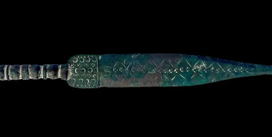 кинжал, находка, Польша, артефакт, гальштатская культура, история