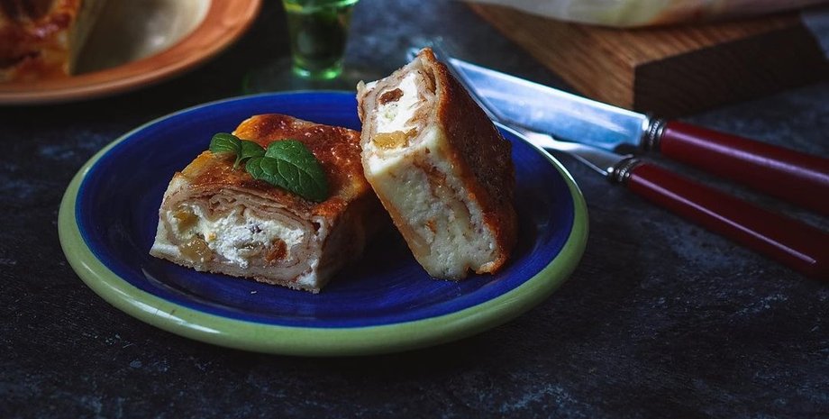 налисники с творогом, рецепт, кулинарный рецепт, рецепт блинов, рецепт тонких блинов,  блинчики с творогом