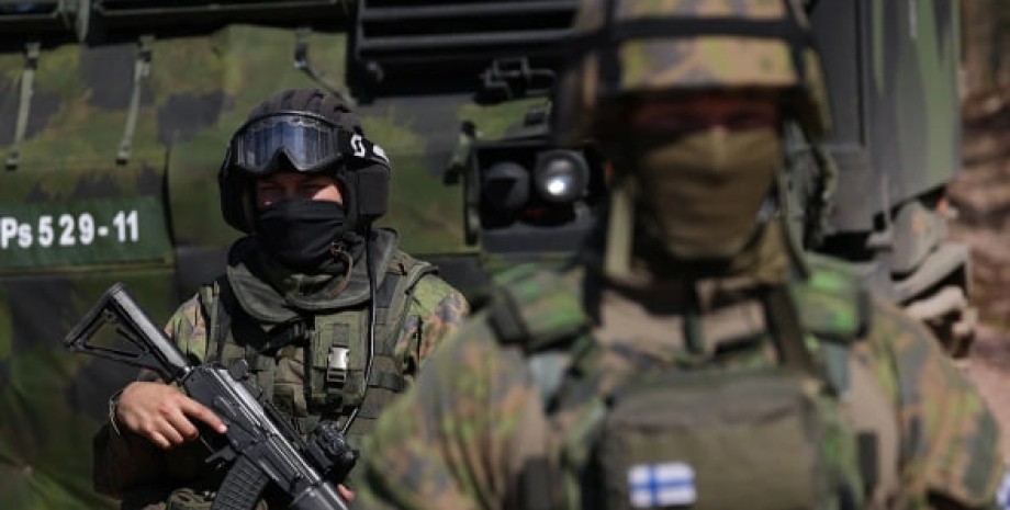Финские военные, Финляндия, НАТО, граница с РФ