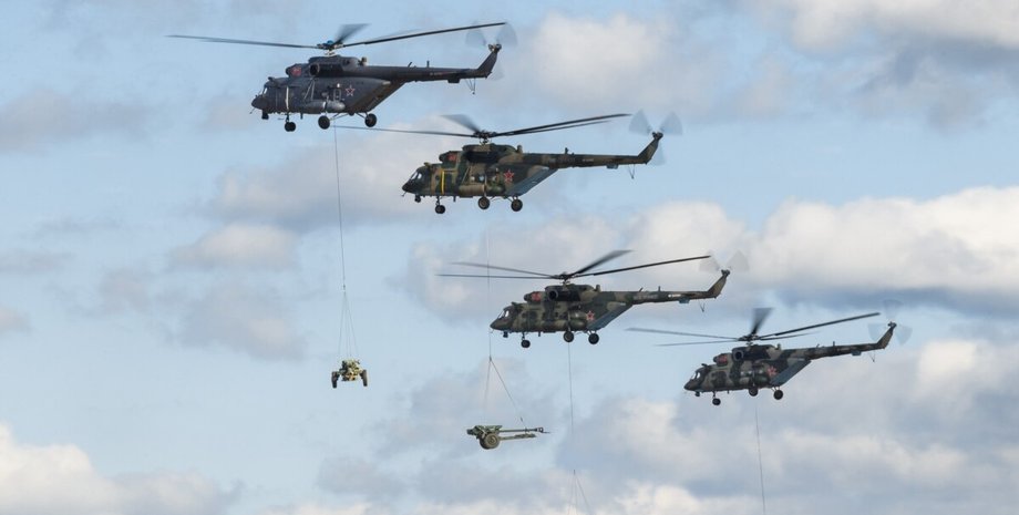 Фінляндія, РФ, російські гелікоптери