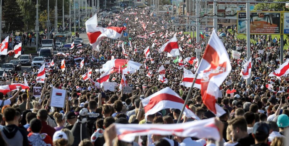 протесты в Беларуси, марш оппозиции