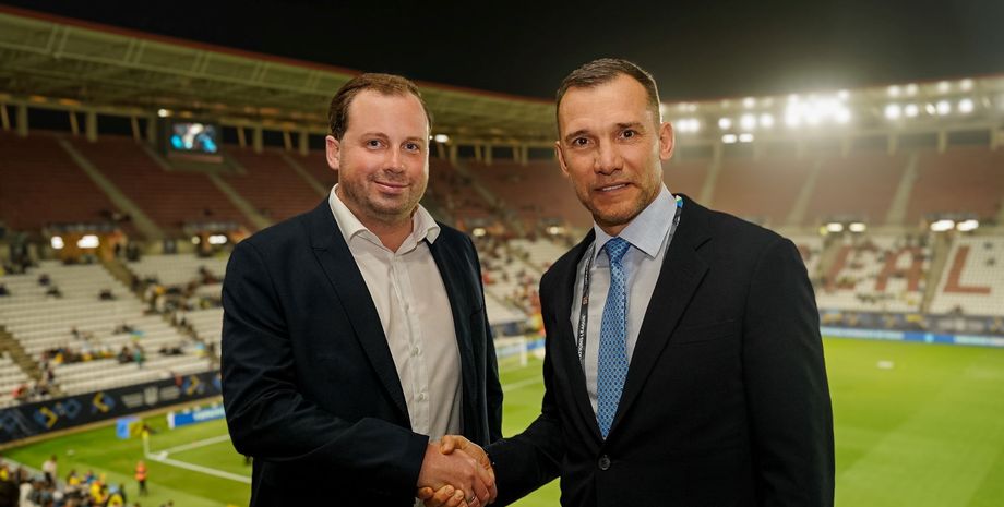 Ерік Бернінг і Андрій Шевченко