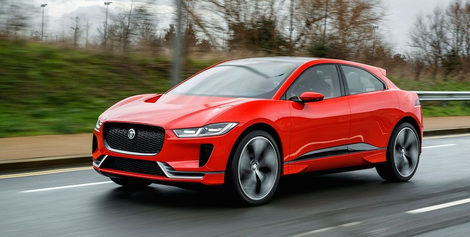 Jaguar I-Pace, кросовер Jaguar, електромобіль Jaguar, новий Jaguar I-Pace