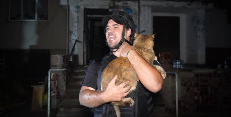 В Одессе во время пожара в результате атаки пострадали люди и животные последствия атаки по Одессе