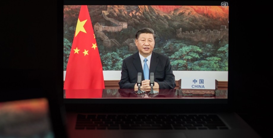 Лідер КНР Сі Цзіньпін, скріншот