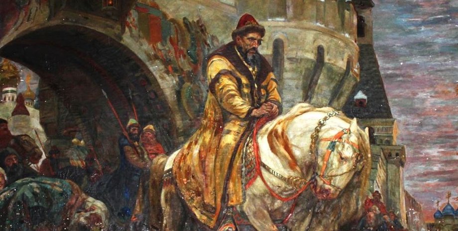 Картина "Тайный выезд Ивана Грозного перед опричниной" Михаила Панина/Фото: facebook.com/MKMSUkraine