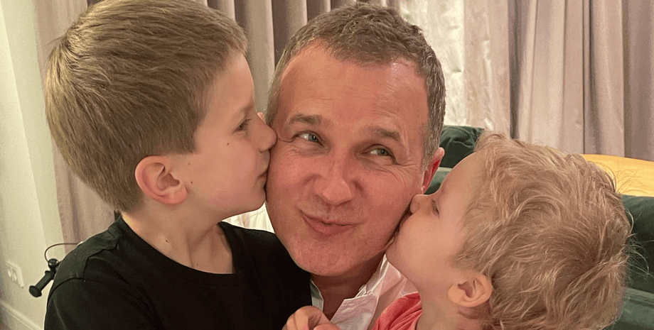 Юрий Горбунов с сыновьями, сыновья юрия горбунова, катя осадчая юрий горбунов, дети кати осадчей, иван и даниил горбуновы