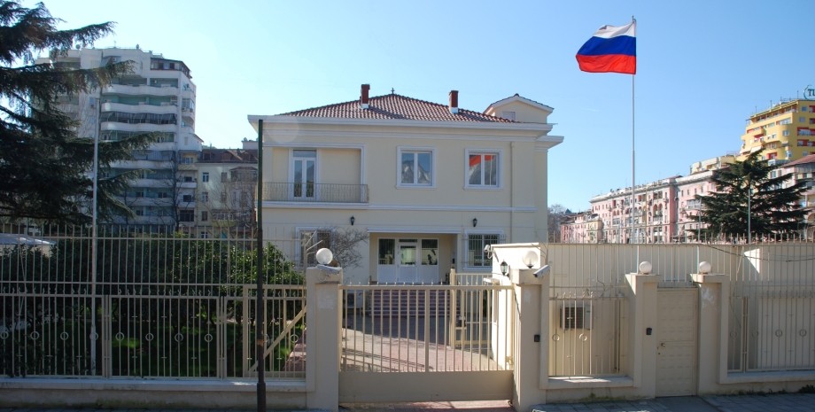 албания, тирана, посольство россии, посольство рф, свободная украина, новый адрес