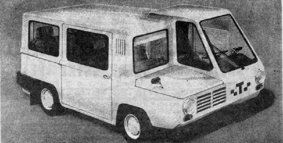 ЗАЗ, ЗАЗ Такси, ЗАЗ Таврия, Таврия, Маршрутка, Такси, Авто, Автомобили, Проект, СССР, Украина, Прототипы, Фото
