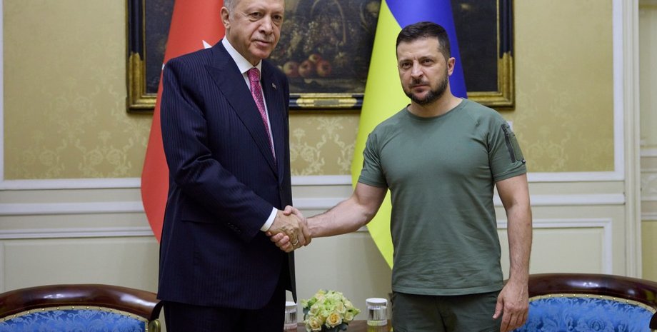 Реджеп Тайип Эрдоган, Владимир Зеленский, фото