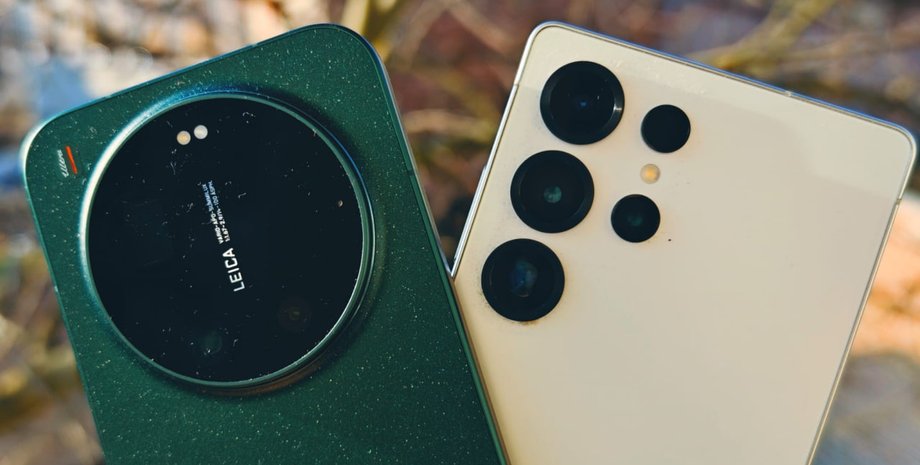 Камери Xiaomi 17 Ultra та Samsung Galaxy S25 Ultra