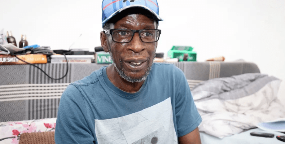 бездомный человек