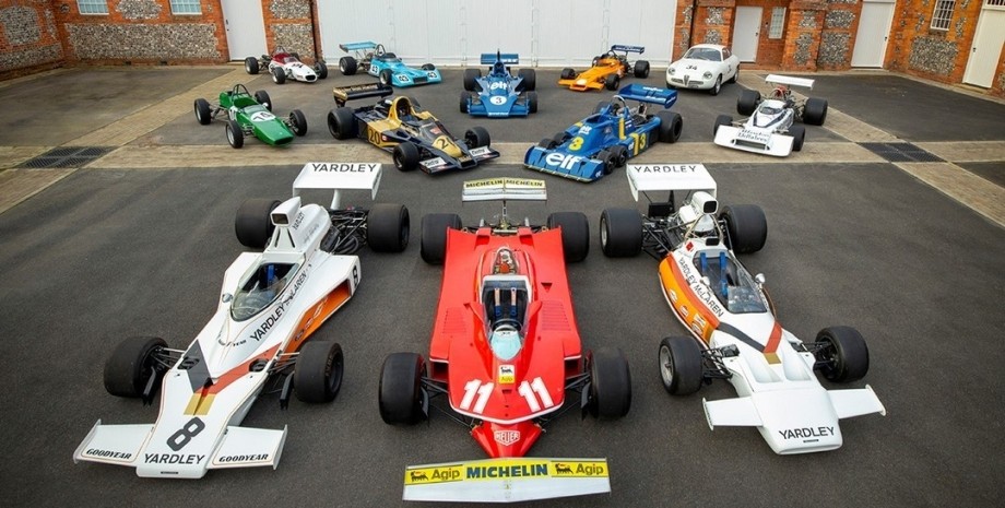 гоночні авто, Джоді Шектер, Формула 1, болід Формули 1, Ferrari 312, Tyrrell P34