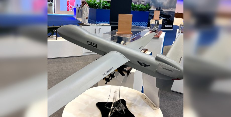 Иранский дрон Gaza, Иран оружие, Иран и Россия, иранский БПЛА, дрон Gaza характеристики, БПЛА, выставка Qatar Expo
