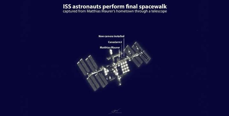 МКС, астронавт, космос, фото