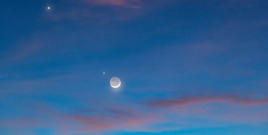 парад планет, июль 2023, Луна