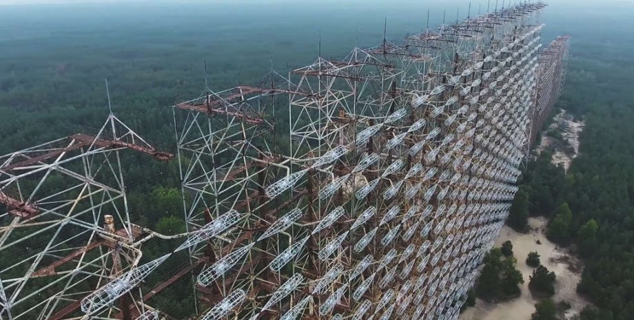 Радиолокационная станция Дуга, Чернобыль, Дуга в Чернобыле