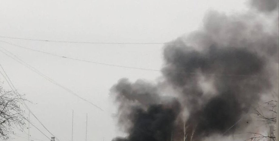 пожар на нефтебазе