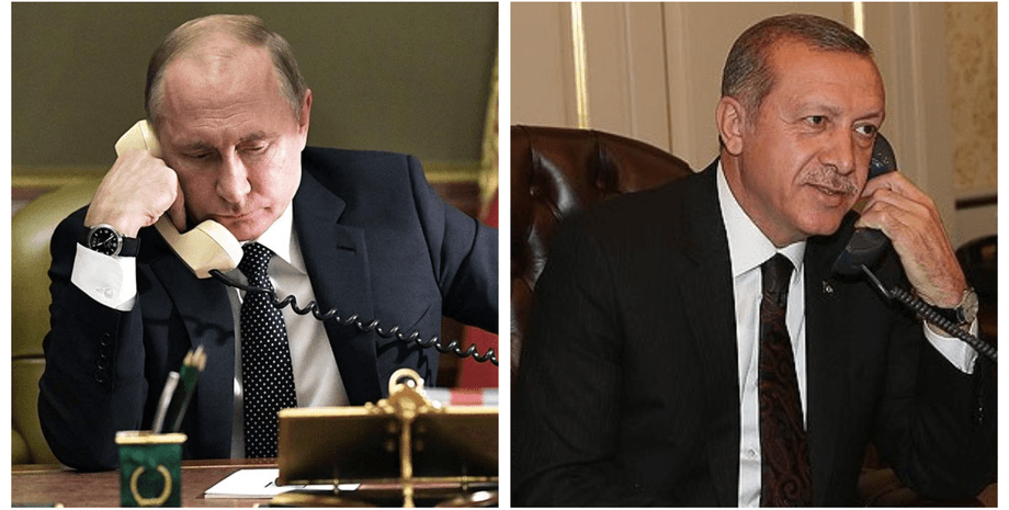 Эрдоган, Путин, телефонный разговор, Израиль, Палестина, обострение, эрдоган и путин