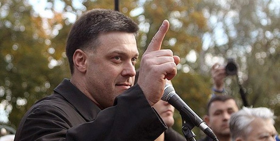Лидер партии "Свобода" Олег Тягнибок / Фото: Дмитрий Весна