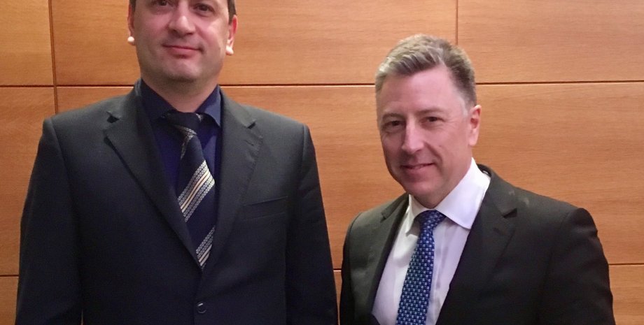 Вадим Черныш и Курт Волкер / Фото: twitter.com/specrepukraine