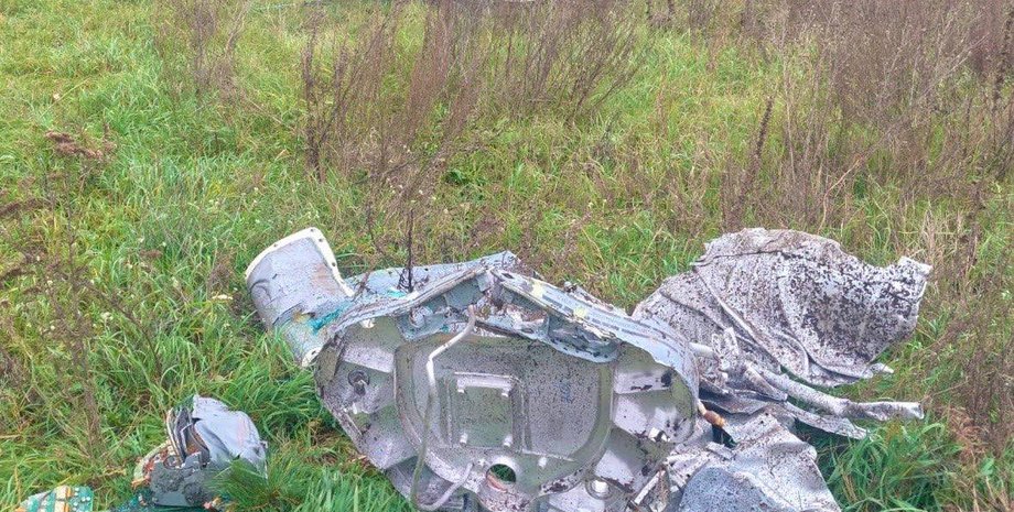 обломки ракеты