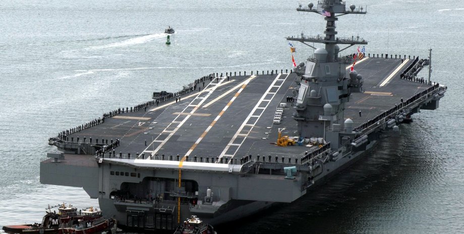 авианосец Gerald Ford