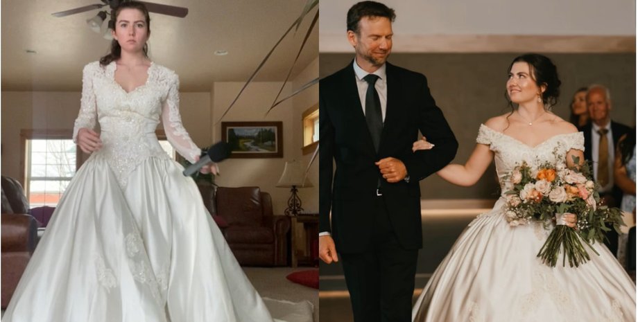 Наречена знайшла сукню у секонд-генді, зробивши ідеальний весільний образ