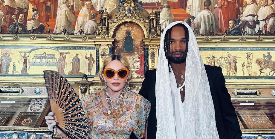 Мадонна та Акім Морріс