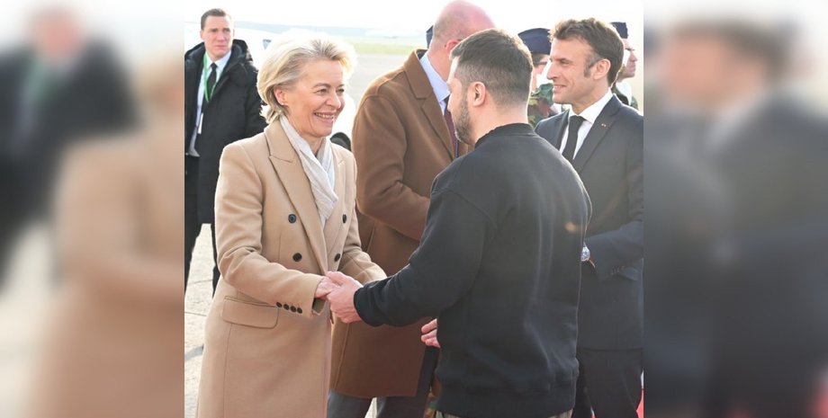 урсула встретила зеленского, визит зеленского в брюссель