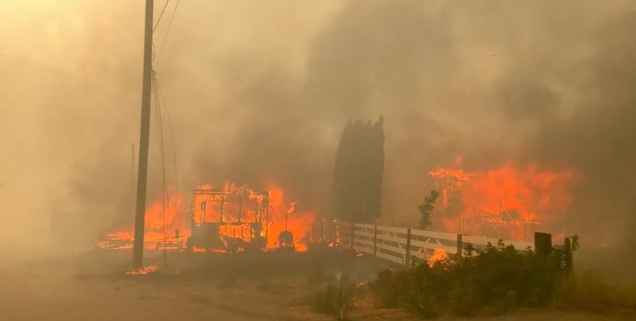 Пожежа, Канада, Литтон